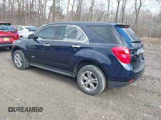 2015 Chevrolet Equinox LS with VIN 2GNFLEEK2F6259024, listed as a IAAI auction lot 41974222 with 144,100 mi miles. Bid and sale history available at carsss.com. Image 3.
