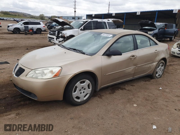 2007 Pontiac G6 1SV Value Leader with VIN 1G2ZF58B774213382, listed as a Copart auction lot 54416905 with 115,041 mi miles and Salvage title. Bid and sale history available at DreamBid. Image 1.