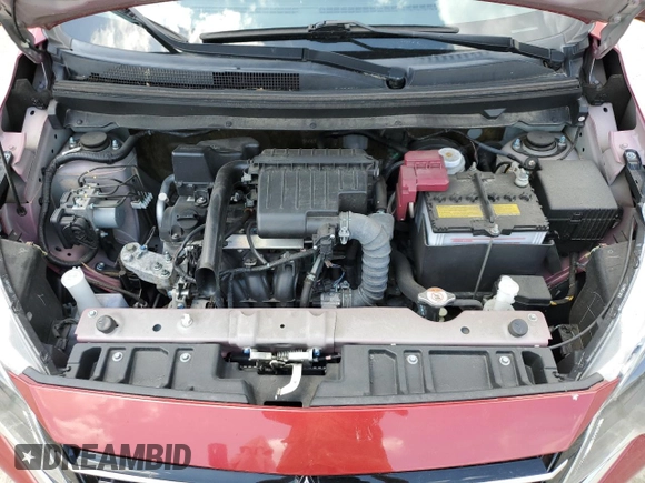 2021 Mitsubishi Mirage ES with VIN ML32FUFJ3MHF07244, listed as a Copart auction lot 59091725 with 44,793 mi miles and Salvage title. Bid and sale history available at DreamBid. Image 11.