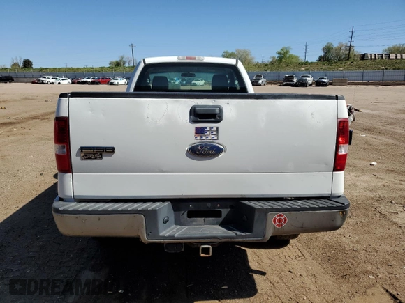 2008 Ford F-150 XL with VIN 1FTRF14W98KD16281, listed as a Copart auction lot 55631865 with 157,976 mi miles and Clean title. Bid and sale history available at DreamBid. Image 6.