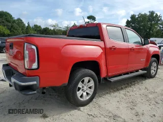 2015 GMC Canyon 2WD SLE with VIN 1GTG5BEA1F1154510, listed as a Copart auction lot 69799544 with 25,868 mi miles and Salvage Title. Bid and sale history available at carsss.com. Image 3.