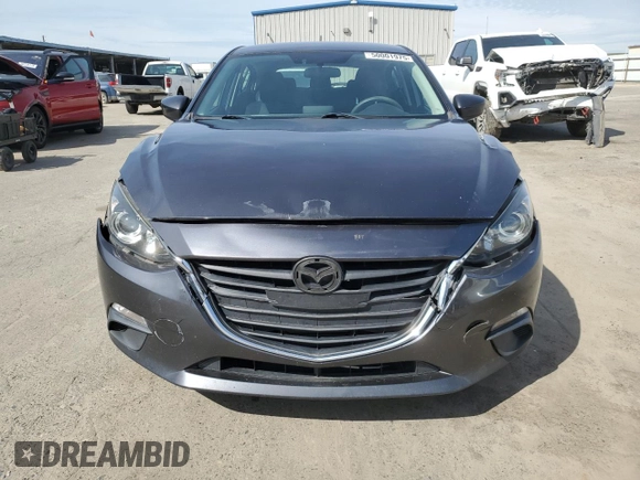 2016 Mazda 3 i Sport with VIN 3MZBM1K72GM321457, listed as a Copart auction lot 50001975 with 173,105 mi miles and Salvage Title. Bid and sale history available at DreamBid. Image 5.