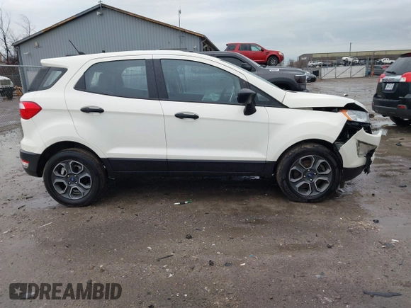 2021 Ford EcoSport S with VIN MAJ3S2FE8MC405765, listed as a IAAI auction lot 41913832 with 63,293 mi miles and . Bid and sale history available at DreamBid. Image 13.