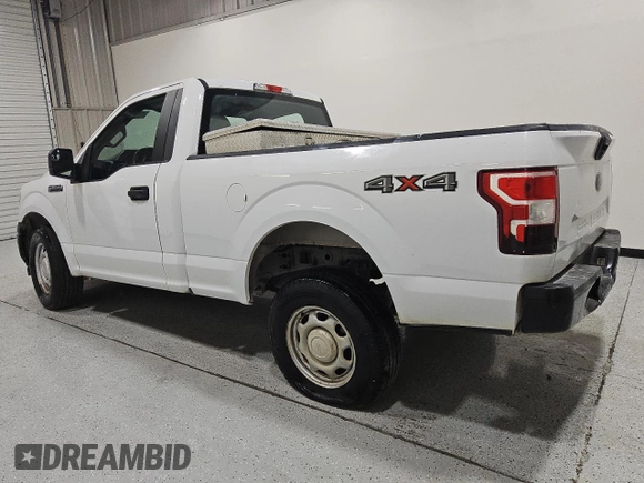 2018 Ford F-150 XL with VIN 1FTMF1EB4JFD61181, listed as a Copart auction lot 60848305 with 75,577 mi miles and Clean title. Bid and sale history available at DreamBid. Image 2.