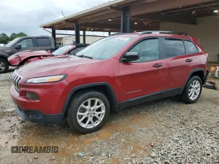 2017 Jeep Cherokee Sport z VIN 1C4PJLAB2HW664029, wystawiony jako Copart lot #54760335 z przebiegiem 74 849 mil mil oraz Szkoda całkowita • Salvage title. Historia ofert i sprzedaży dostępna na DreamBid. Obrazek 1.