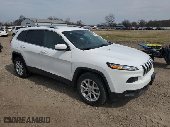 2018 Jeep Cherokee Latitude with VIN 1C4PJMCX3JD516620, listed as a Copart auction lot 49784045 with 34,733 mi miles and Salvage title. Bid and sale history available at DreamBid. Image 4.