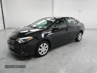 2016 Toyota Corolla L with VIN 2T1BURHEXGC586398, listed as a Copart auction lot 61262695 with 109,200 mi miles and Clean title. Bid and sale history available at DreamBid. Image 1.
