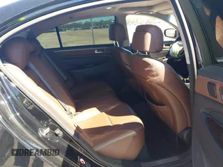 2013 Hyundai Genesis 3.8L with VIN KMHGC4DD7DU256396, listed as a IAAI auction lot 41839540 with 90,105 mi miles. Bid and sale history available at carsss.com. Image 8.