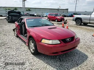 2000 Ford Mustang with VIN 1FAFP444XYF243212, listed as a Copart auction lot 60478035 with 93,248 mi miles and Salvage title. Bid and sale history available at DreamBid. Image 14.