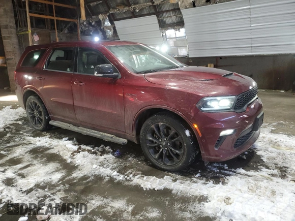 2021 Dodge Durango R/T z VIN 1C4SDJCT4MC751549, wystawiony jako Copart lot #42956635 z przebiegiem 24 283 mil mil oraz Szkoda całkowita • Salvage title. Historia ofert i sprzedaży dostępna na DreamBid. Obrazek 4.