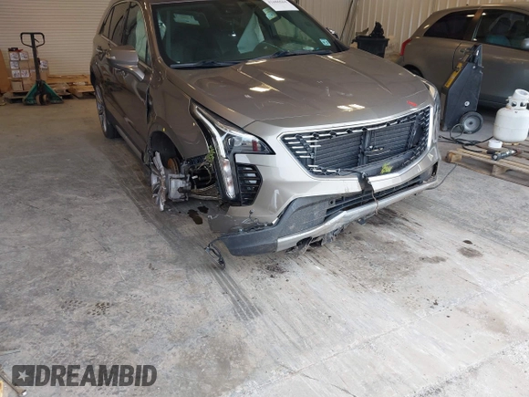 2020 Cadillac XT4 AWD Premium Luxury with VIN 1GYFZDR49LF015590, listed as a IAAI auction lot 41606564 with 47,795 mi miles and . Bid and sale history available at carsss.com. Image 6.