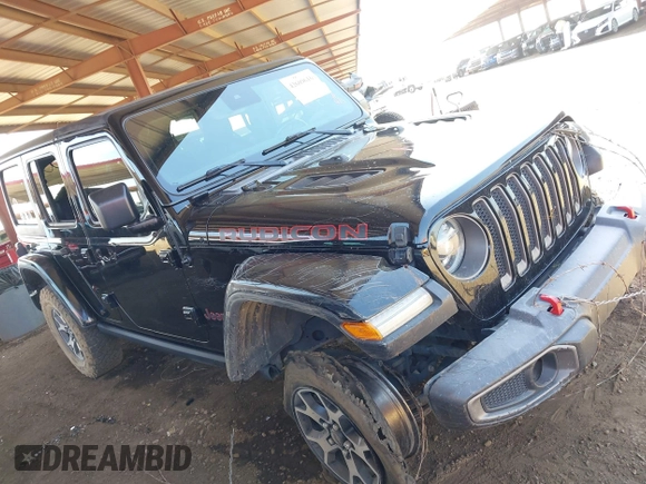 2019 Jeep Wrangler Unlimited Rubicon with VIN 1C4HJXFN5KW522991, listed as a IAAI auction lot 42609616 with 111,844 mi miles and . Bid and sale history available at DreamBid. Image 6.