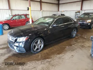 2020 Mercedes-Benz E 350 with VIN WDDZF8EB4LA745496, listed as a Copart auction lot 50763385 with 165,000 mi miles and Salvage title. Bid and sale history available at DreamBid. Image 1.