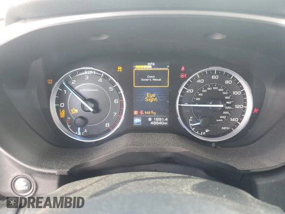 2021 Subaru Ascent Touring with VIN 4S4WMARD9M3405414, listed as a Copart auction lot 58504645 with 48,640 mi miles and Salvage title. Bid and sale history available at DreamBid. Image 9.