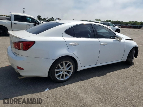 2011 Lexus IS 250 с VIN JTHCF5C24B5046196, выставлен на аукционе Copart как лот 61493925 с пробегом 209 563 миль миль и Списание • Salvage title. История ставок и продаж доступна на DreamBid. Изображение 3.