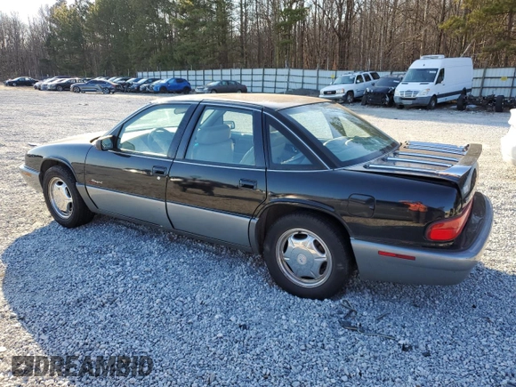 1996 Buick Regal with VIN 2G4WF52K3T1407254, listed as a Copart auction lot 41430805 with 150,458 mi miles and Salvage Title. Bid and sale history available at DreamBid. Image 2.