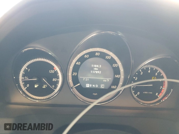 2010 Mercedes-Benz C 300 Sport with VIN WDDGF5EB8AR122824, listed as a Copart auction lot 64287005 with 117,892 mi miles and Salvage title. Bid and sale history available at DreamBid. Image 9.