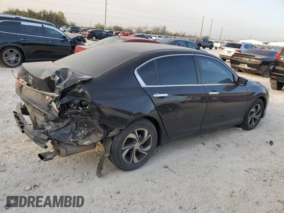 2016 Honda Accord Sedan LX with VIN 1HGCR2F33GA008311, listed as a Copart auction lot 48670445 with 129,083 mi miles and Salvage Title. Bid and sale history available at carsss.com. Image 3.