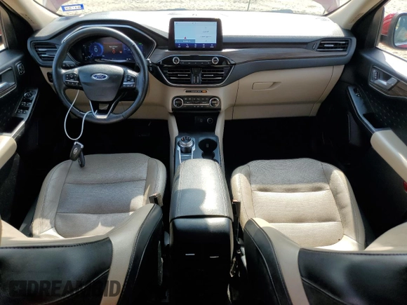 2020 Ford Escape Titanium Hybrid with VIN 1FMCU0DZ1LUA75325, listed as a Copart auction lot 53670815 with 81,220 mi miles and Salvage title. Bid and sale history available at DreamBid. Image 8.