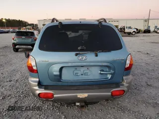2003 Hyundai Santa Fe GLS with VIN KM8SC13D53U554812, listed as a Copart auction lot 86789014 with 0 mi miles and Salvage Title. Bid and sale history available at carsss.com. Image 6.
