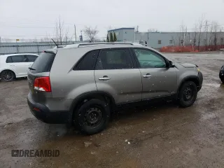 2012 Kia Sorento EX with VIN 5XYKUCA67CG195756, listed as a Copart auction lot 52612595 with 196,438 mi miles and Clean Title. Bid and sale history available at carsss.com. Image 3.