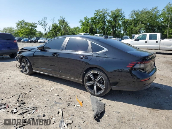 2024 Honda Accord Sport with VIN 1HGCY2F57RA014295, listed as a Copart auction lot 58748875 with 23,422 mi miles and Salvage title. Bid and sale history available at DreamBid. Image 2.