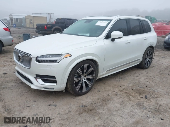 2023 Volvo XC90 Ultimate with VIN YV4062PA8P1959317, listed as a IAAI auction lot 41683784 with 16,972 mi miles and . Bid and sale history available at DreamBid. Image 2.