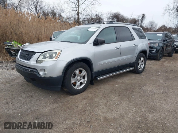2011 GMC Acadia SLE with VIN 1GKKRPED7BJ127235, listed as a IAAI auction lot 41737565 with 230,409 mi miles. Bid and sale history available at carsss.com. Image 2.