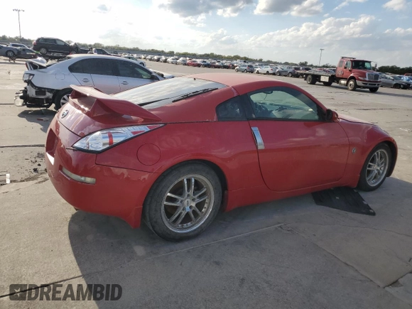 2005 Nissan 350Z Touring with VIN JN1AZ34EX5M653794, listed as a Copart auction lot 78330764 with 170,308 mi miles and Clean Title. Bid and sale history available at DreamBid. Image 3.