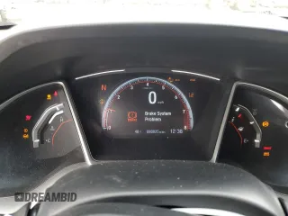 2019 Honda Civic Sedan Sport with VIN 2HGFC2F81KH542637, listed as a Copart auction lot 49427385 with 80,025 mi miles and Salvage Title. Bid and sale history available at carsss.com. Image 9.