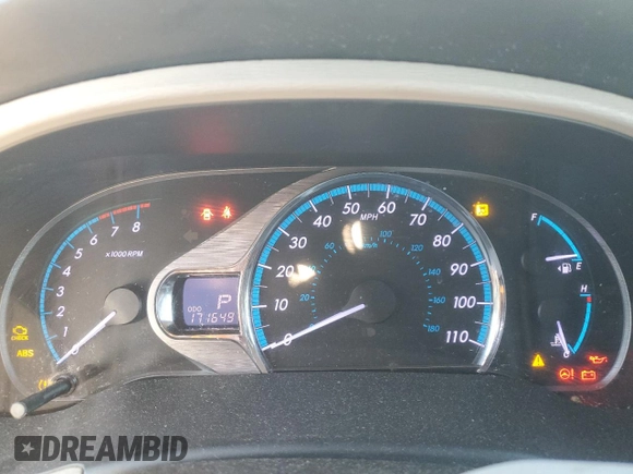 2011 Toyota Sienna XLE AAS with VIN 5TDYK3DC5BS166856, listed as a Copart auction lot 50077455 with 171,649 mi miles and Salvage Title. Bid and sale history available at carsss.com. Image 9.