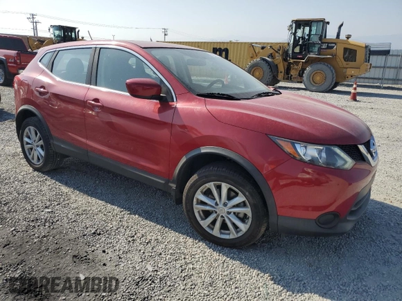 2017 Nissan Rogue SV with VIN JN1BJ1CP7HW007026, listed as a Copart auction lot 60282215 with 53,792 mi miles and Salvage title. Bid and sale history available at DreamBid. Image 4.