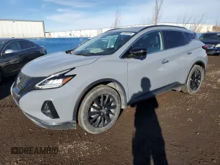 2023 Nissan Murano SL z VIN 5N1AZ2CS9PC124081, wystawiony jako Copart lot #46583065 z przebiegiem 11 487 mil mil oraz Nie do naprawy • Non repairable. Historia ofert i sprzedaży dostępna na DreamBid. Obrazek 1.