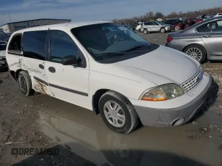 2002 Ford Windstar LX with VIN 2FMZA504X2BB27923, listed as a Copart auction lot 43939445 with 102,133 mi miles and Salvage Title. Bid and sale history available at carsss.com. Image 4.