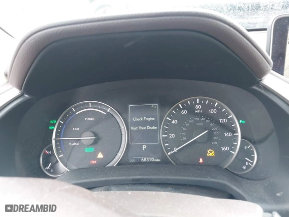 2016 Lexus RX 450h with VIN 2T2BGMCA9GC002616, listed as a IAAI auction lot 41634044 with 68,310 mi miles. Bid and sale history available at carsss.com. Image 7.
