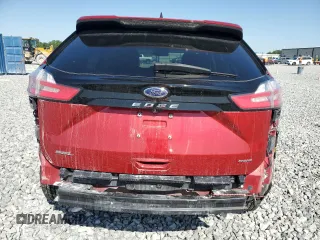 2021 Ford Edge SEL with VIN 2FMPK4J9XMBA16252, listed as a Copart auction lot 52359335 with 56,889 mi miles and Salvage Title. Bid and sale history available at carsss.com. Image 6.