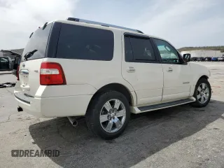 2008 Ford Expedition Limited z VIN 1FMFU19598LA75210, wystawiony jako Copart lot #51532025 z przebiegiem 276 757 mil mil oraz Szkoda całkowita • Salvage title. Historia ofert i sprzedaży dostępna na DreamBid. Obrazek 3.