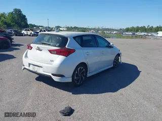 2017 Toyota Corolla iM with VIN JTNKARJE0HJ542401, listed as a IAAI auction lot 42025677 with 221,958 mi miles. Bid and sale history available at carsss.com. Image 4.