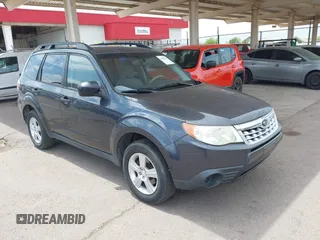 2012 Subaru Forester X with VIN JF2SHBBC2CH435307, listed as a IAAI auction lot 42195023 with 169,964 mi miles and . Bid and sale history available at DreamBid. Image 1.
