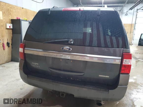 2015 Ford Expedition Max Limited with VIN 1FMJK2AT4FEF03167, listed as a Copart auction lot 52597275 with 232,991 mi miles and Clean title. Bid and sale history available at DreamBid. Image 6.