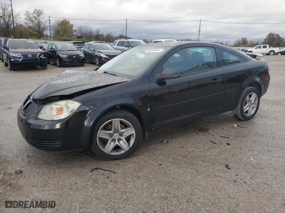 2008 Pontiac G5 with VIN 1G2AL18F787341610, listed as a Copart auction lot 80552604 with 137,359 mi miles and Salvage Title. Bid and sale history available at carsss.com. Image 1.