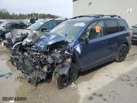 2014 Subaru Forester 2.5i Premium with VIN JF2SJAEC0EH544488, listed as a Copart auction lot 51641725 with 0 mi miles and Non Repairable. Bid and sale history available at carsss.com. Image 1.