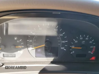 2001 Mercedes-Benz E-Class with VIN WDBJF65J11B357893, listed as a Copart auction lot 48573305 with 141,044 mi miles and Salvage Title. Bid and sale history available at carsss.com. Image 9.