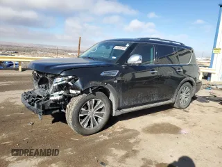 2020 Nissan Armada SL with VIN JN8AY2NC3L9621930, listed as a Copart auction lot 87659145 with 48,285 mi miles and Salvage Title. Bid and sale history available at carsss.com. Image 1.