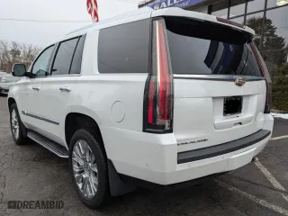 2018 Cadillac Escalade Luxury with VIN 1GYS4BKJ7JR336380, listed as a Copart auction lot 44818265 with 65,483 mi miles and Clean Title. Bid and sale history available at carsss.com. Image 4.