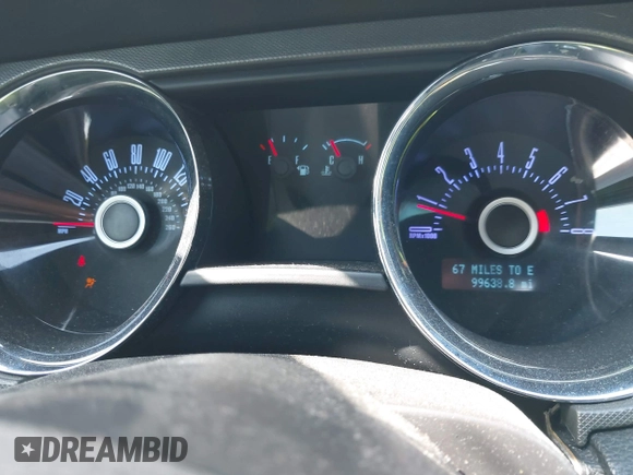2013 Ford Mustang V6 with VIN 1ZVBP8AM5D5265880, listed as a IAAI auction lot 42617490 with 99,638 mi miles and . Bid and sale history available at DreamBid. Image 7.