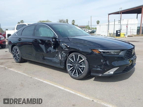 2025 Honda Accord Touring with VIN 1HGCY2F89SA027436, listed as a IAAI auction lot 41835197 with 390 mi miles and . Bid and sale history available at DreamBid. Image 13.