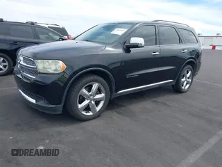 2012 Dodge Durango Citadel with VIN 1C4SDHET9CC229729, listed as a IAAI auction lot 41893819 with 167,519 mi miles and . Bid and sale history available at DreamBid. Image 2.