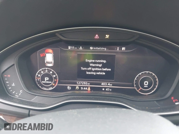 2018 Audi Q5 Premium Plus with VIN WA1BNAFY6J2002090, listed as a IAAI auction lot 41653345 with 127,292 mi miles. Bid and sale history available at carsss.com. Image 7.