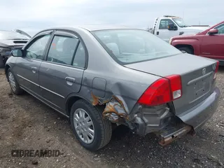 2005 Honda Civic LX with VIN 1HGES16505L027442, listed as a IAAI auction lot 41995564 with 165,828 mi miles and . Bid and sale history available at DreamBid. Image 3.